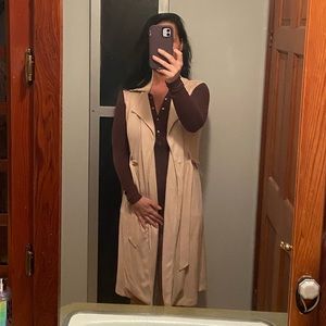 Women’s over coat with matching tie belt